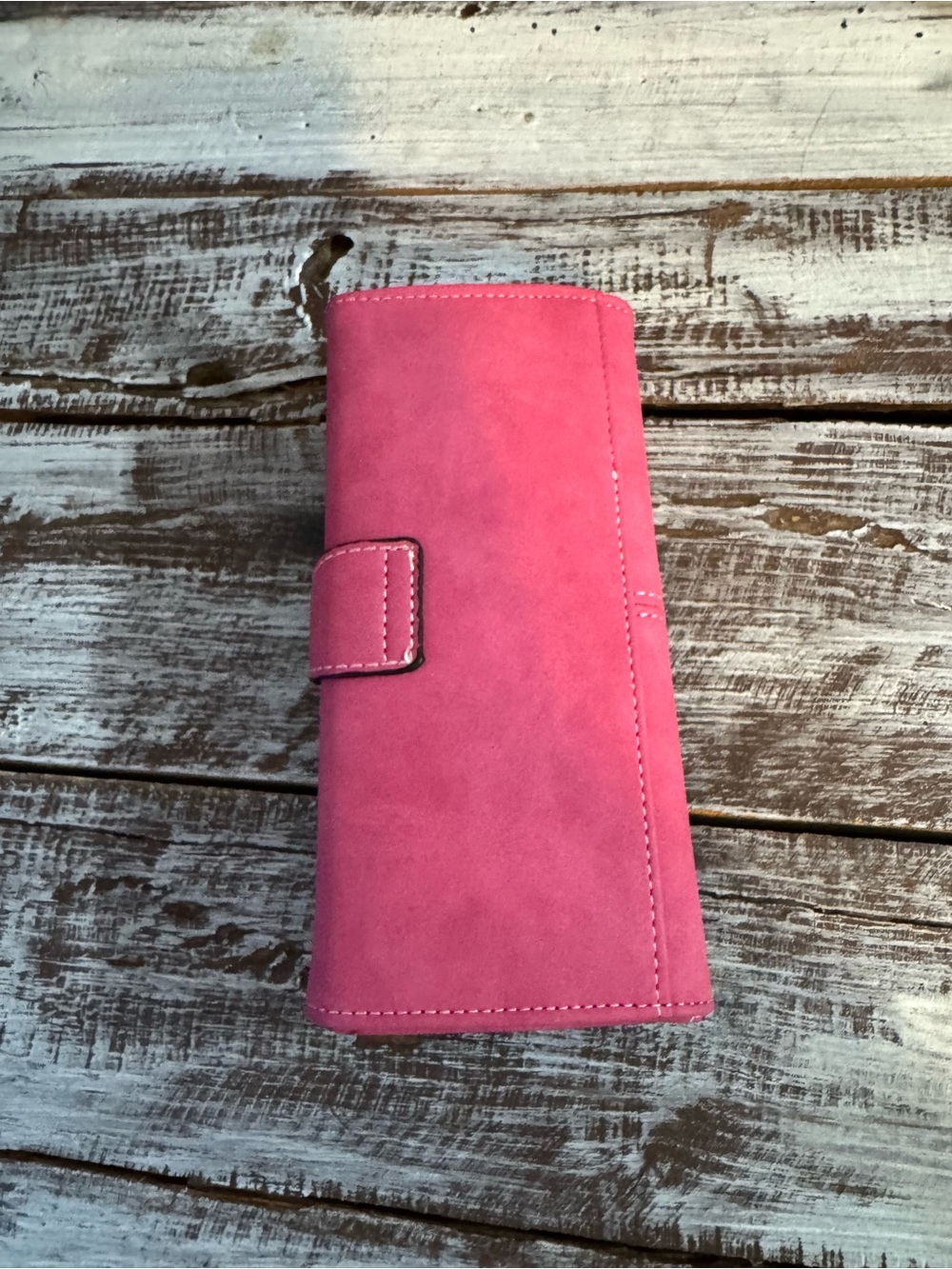 Pink Snap-Closure Wallet - Picture 3 of 9